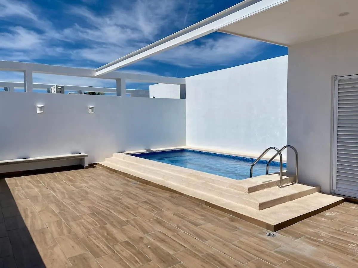 Loft En Zona Dorada, Con Alberca,A Solo 5 Minutos De Playa - Punto Azul 14 Apartment Mazatlan